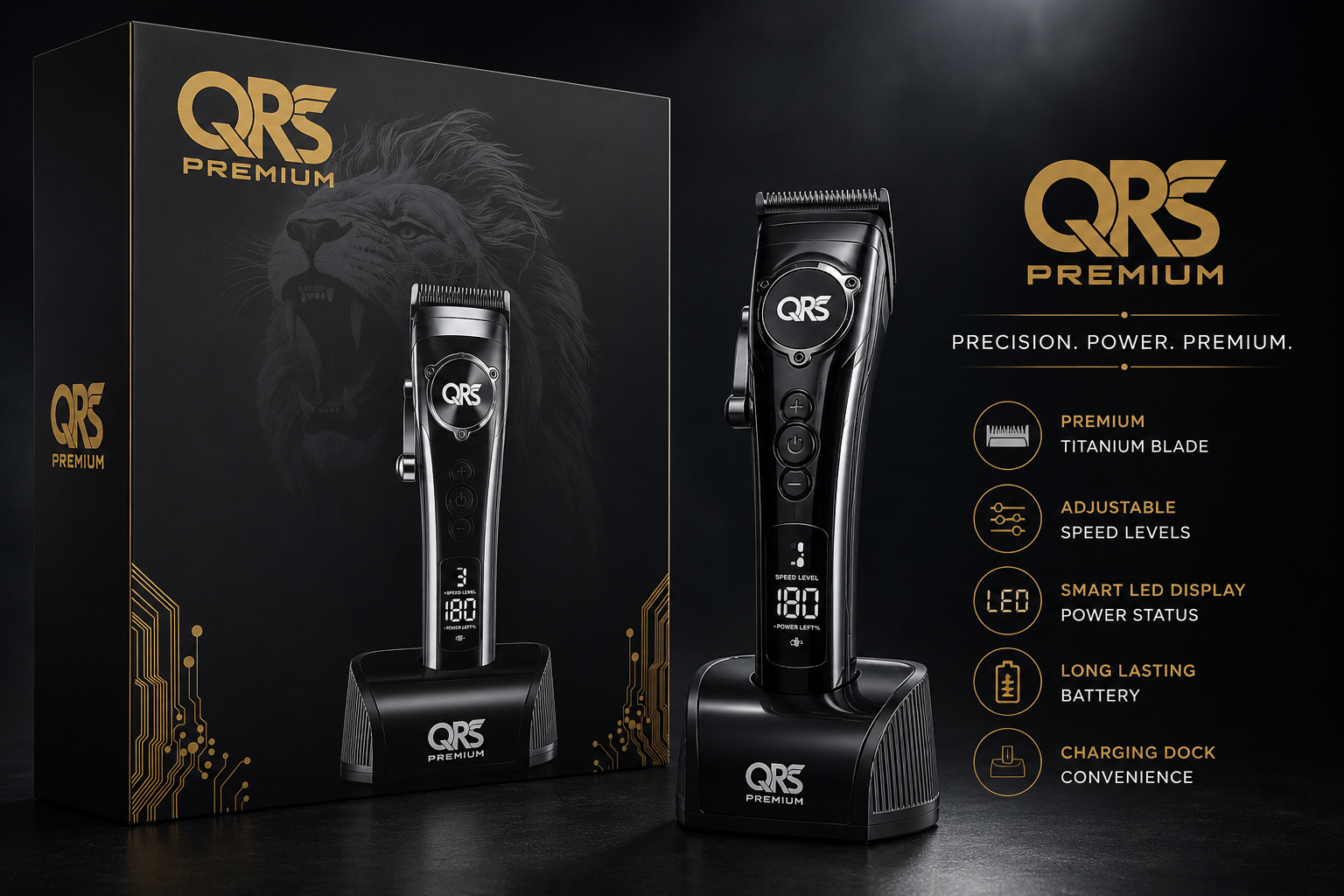 QRS Premium grooming tool package